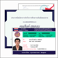 Перевод паспортов, дипломов, справок на тайский