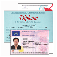 Перевод паспорта, диплома, удостоверения на словенский