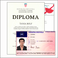 Перевод паспортов, дипломов, удостоверений на хорватский